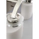 Nisse 3 Light 24 inch Polished Nickel Bath Vanity Wall Light